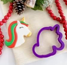 Unicorn Head Cookie Cutter - Animal Cookie Cutters