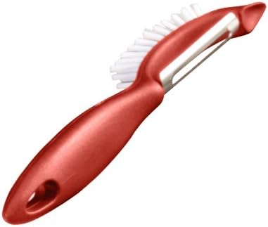 Rachael Ray Tools & Gadgets Veg-A-Peel 3-In-1 Tool, Red