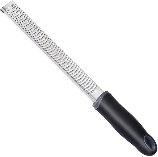 Premium Classic Zester Grater, Black with Protective Cover | Black (1 Piece Set)