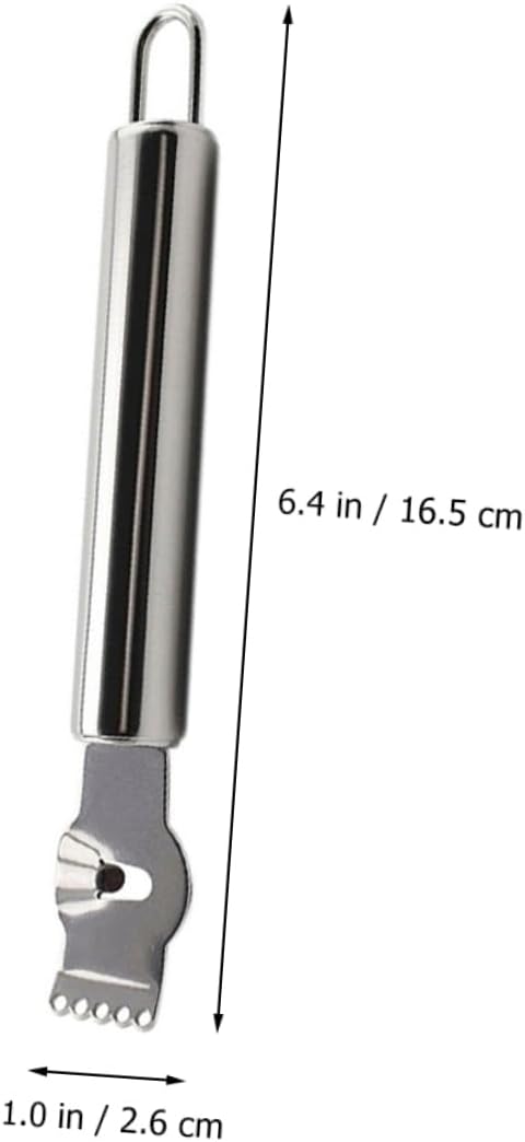 2pcs Lemon Zester Grater Stainless Steel Fruit Vegetable Slicer for Zesting Peeling Citrus Scraping Tool for Kitchen Restaurant Home