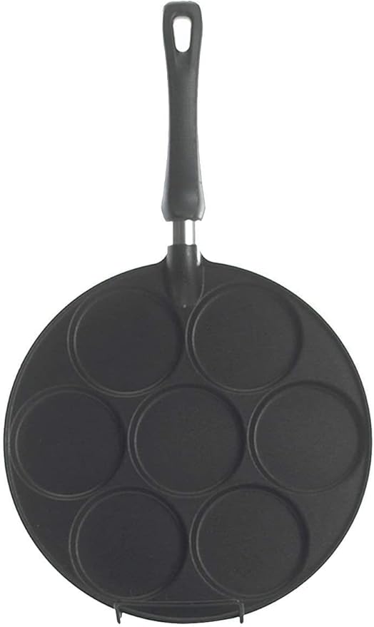 Nordic Ware Silver 01940 Scandinavian Dollar Pancake Pan 17.5 x 10.2 x 2.5
