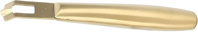 Lemon Zest Peeler Stainless Steel Efficient Tool for Peeling Fruits Ideal for Kitchen Gadget Lovers (Gold)
