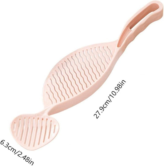 2 Pack Stirring Rice Washer Kitchen Gadgets Utensils Rice Drainer Washing Water Filter Baffle Tool Food Strainers for Sushi Making Grapes Beans Vegetables Fruits Blueberry