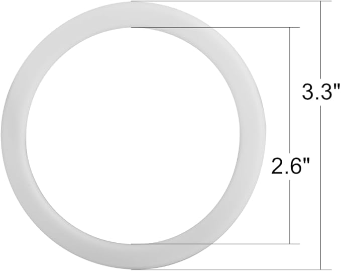 Screen Gasket for VKP250 Johnny Apple Sauce Maker Food Strainer, Model 250 Food Strainer
