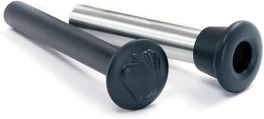 Norpro Stainless Steel Apple Corer with Plunger, 10 IN, Silver