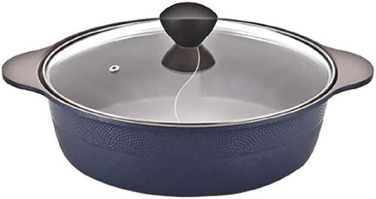 IH Shabu Shabu 28 cm Double Coated Ceramic Stock Pot