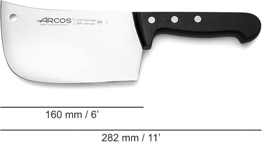 Arcos Pastry Knife/Cake Knife 12 Inch Nitrum Stainless Steel and 300 mm Blade.Ergonomic Polypropylene Handle. Allows easy dividing, cutting and serving of cake bases. Series 2900. Color White