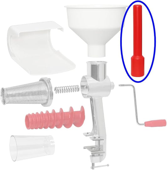 Plunger Food Pusher for VKP250 Johnny Apple Sauce Maker Food Strainer - Model 250 Food Strainer & Back to Basics Strainer