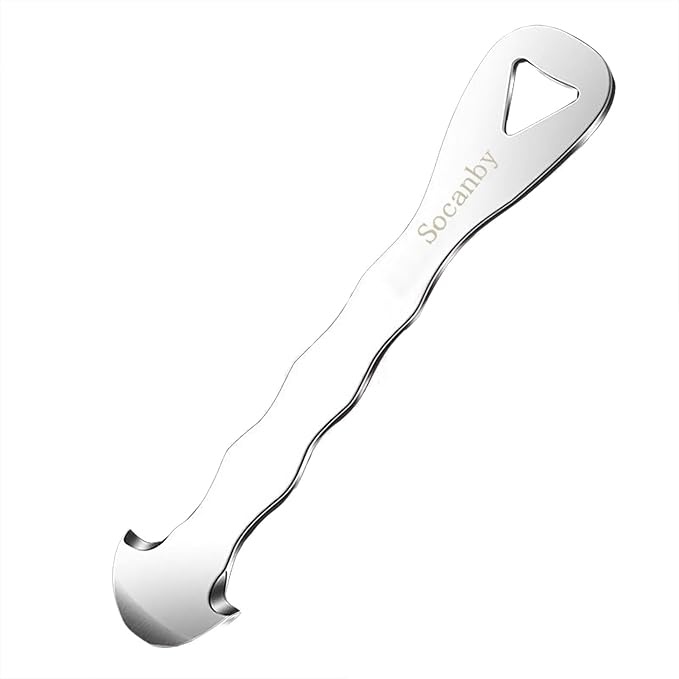 Orange Peeler Tool & Citrus Peeler, 304 Stainless Steel Effortless Fruit Peeler Peel Skin Remover for Oranges, Grapefruits, Lemons, Ergonomic Safe Cutter & Slicer