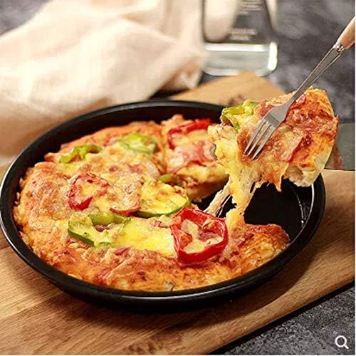 LaiYHe, 8" 2 Packs Pizza Pan Professional Premium Deep Dish Non-Stick Bakeware (2 Packs-8 Inch)