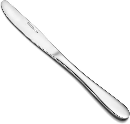 Aebeky 8-Piece Stainless Steel Table Knives,Dinner Knives Set,9.1-Inch (8-Piece)