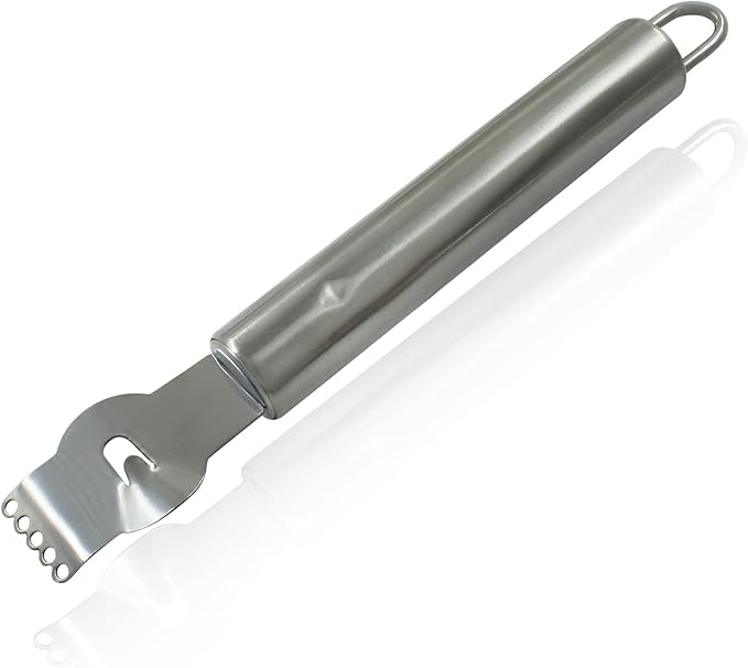 Lemon Zester Grater Stainless Steel Lemon Zester Tool with Channel Knife Orange Citrus Fruit Peeler