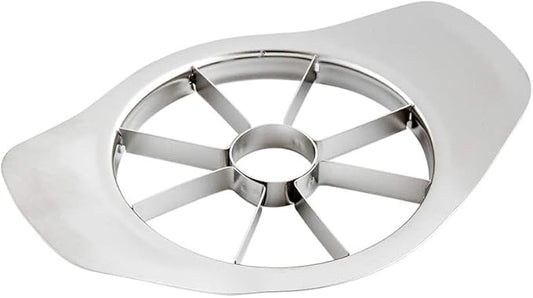 Restaurantware Met Lux Apple Corer Slicer 1 With Handles Apple Cutter - 2-In-1 8 Blades Stainless Steel Metal Apple Corer Rust-Resistant