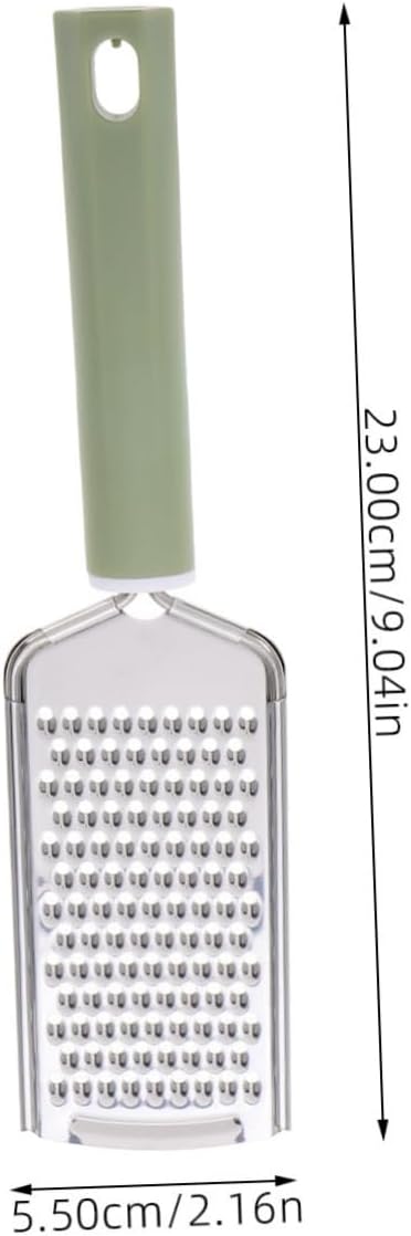 Happyyami Stainless Steel Garlic Press and Cheese Grater Multifunctional Kitchen Tool for Chopping Vegetables Easy to Use Portable 1-Piece Set