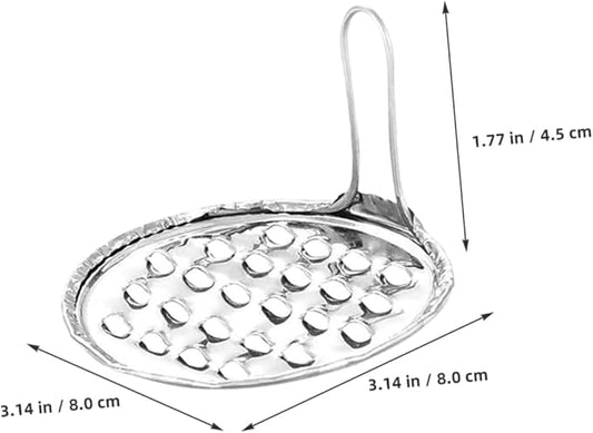 BESPORTBLE 12pcs Robust Stainless Steel Food Scraping Tool Jelly Scraper Cheese Grater Pi Maker for Kitchen Home Use