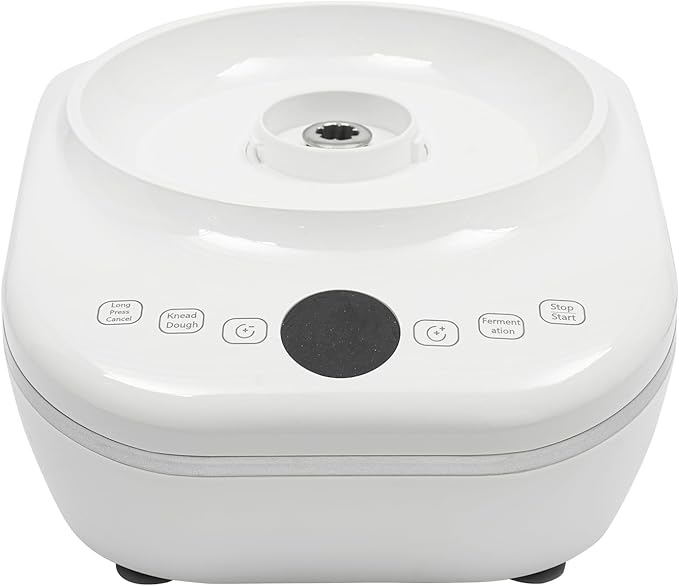 5L/169.09Oz Electric Dough Maker, 200W Household Dough Mixer Machine Complete Kit,170Rpm 304 Stainless Steel Commercial Tabletop Stand Mixers w/Measuring Cup, Measuring Spoon (White)