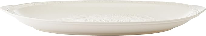 Mikasa Italian Countryside Thanksgiving Turkey Large Serving Platter, 18 Inch
