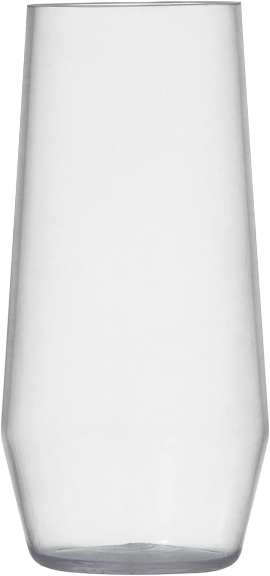 Fortessa Sole Outdoor Shatter Resistant BPA Free Premium Copolyester Plastic Drinkware, Iced Tea Glass, 18 Ounce (Set of 6)