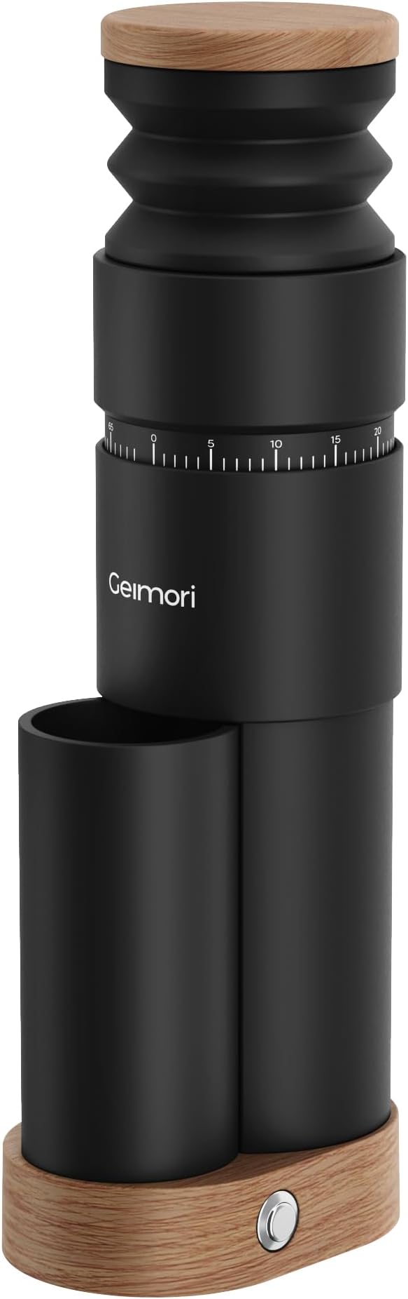 Burr Coffee Grinder,Wirsh Portable Electric Grinder Geimori T38 Plus,Espresso Grinder with Conical Burr,Stepless Grind Settings from Fine to Coarse for Espresso,Drip,French Press,Home&Travel Use