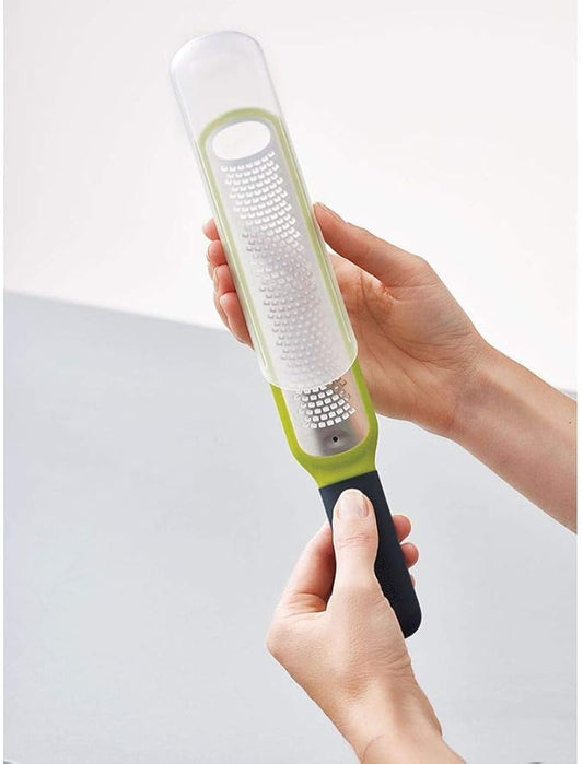 Joseph Joseph Handi-Zest Multi-Function Zester with Blade Wiper, Green