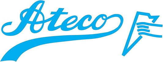 Ateco Pastry Brush, 3-Inch Wide Head with Natural White Boar Bristles, Stainless Steel Ferrule & Wood Handle