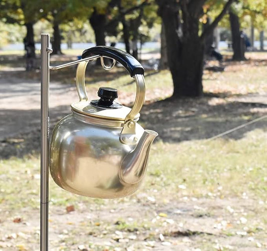 Akao Aluminum Water Heating 1.2 fl oz (5 L) Aluminum (Anodized Oxid), Crane Knob (Phenolic Resin), Japan BYW01005