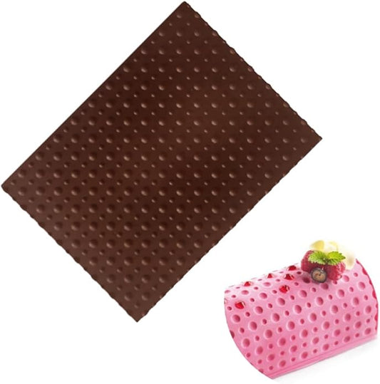 Polka Dots Texture 3D Silicone Cake Mold Baking Mat Dessert Bakeware Silicone Cake Baking Mold