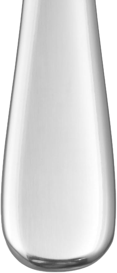 Amazon Basics Stainless Steel Dishwasher Safe Dinner Spoons with Round Edge, Large Tablespoons, 7.9 inches, 120 Count Total, Silver, 10-Pack of 12
