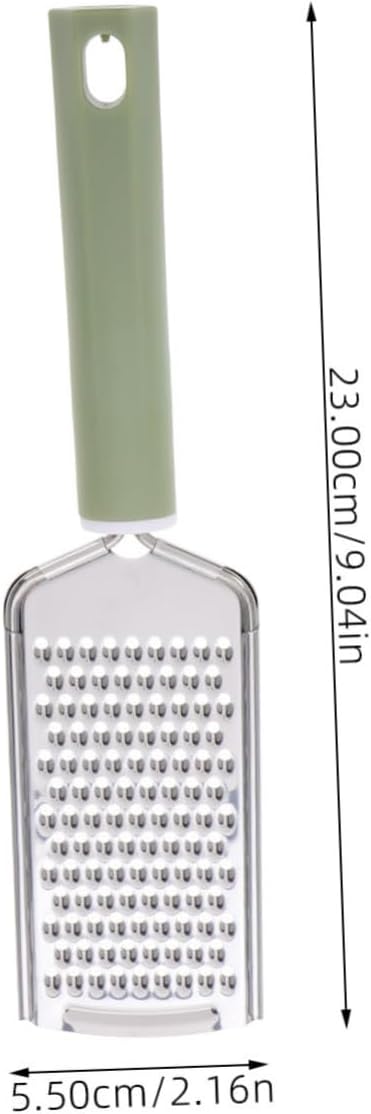 PRETYZOOM Multifunctional Garlic Shredder and Cheese Zester 1-Piece Stainless Steel Garlic Press for Chopping Vegetables Cooking and Lemon Grating for Home Use