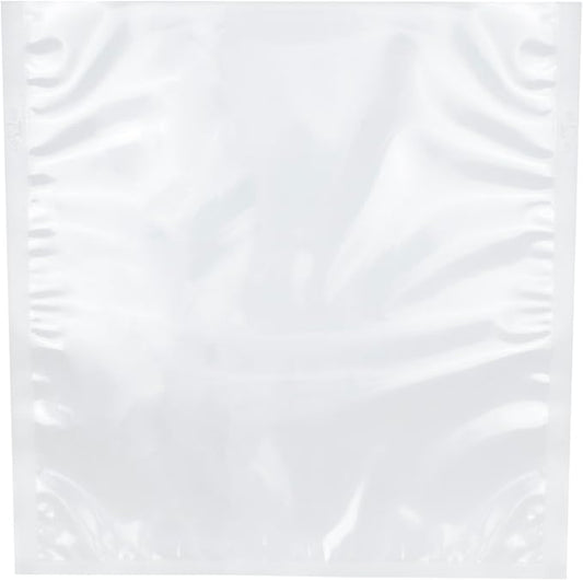 VacMaster 10 inch by 10 inch Heavy Duty 3 Mil Chamber Vacuum Sealer Bags - 1,000 Pre Cut Clear Chamber Machine Pouches Per Case, BPA Free, 30724