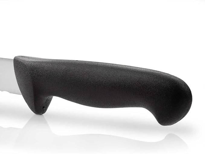 Arcos Pastry Knife/Cake Knife 12 Inch Nitrum Stainless Steel and 300 mm Blade.Ergonomic Polypropylene Handle. Allows easy dividing, cutting and serving of cake bases. Series 2900. Color Black
