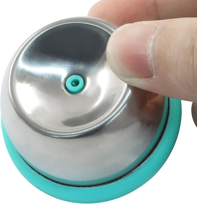 1Pcs Blue Egg Piercer, Stainless Steel Egg Poker Heavy Duty Egg Tool, Great Eggshell Peeler for Boiling Eggs/Hard Boiled Eggs