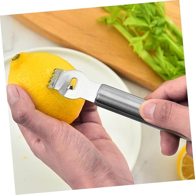 3pcs Fruit Peeler Multi-purpose Kitchen Tool for Effortless Lemon and Vegetable Peeling Lightweight Resistant Easy to Clean