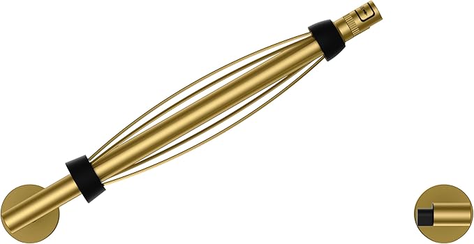 FORIOUS Paper Towel Holder Under Cabinet, Single Hand Operable with Adjustable Damping for Easy Tear, Adhesive or Drill Wall Mount, 304 Commercial Paper Towel Holder for Kitchen Bathroom, Brushed Gold