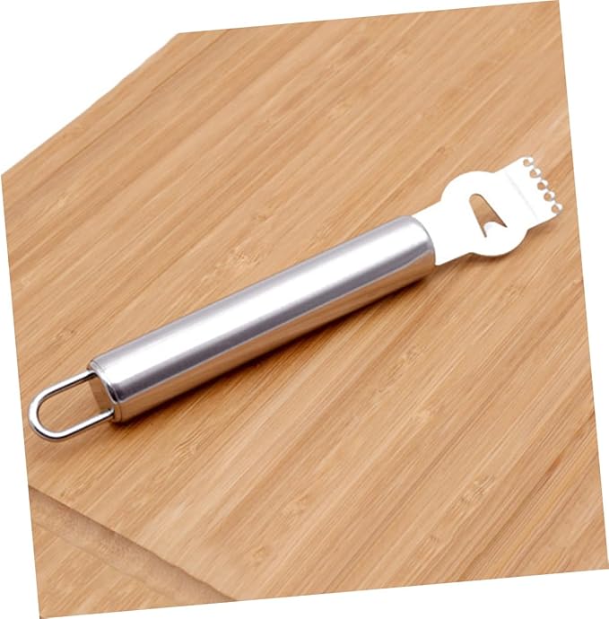 Stainless Steel Citrus Peeler Lemon Zester with Comfortable Grip Effortlessly Zest and Peel Lemons Oranges and for Home Kitchen Use