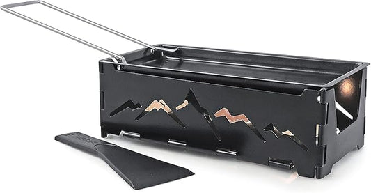 Swissmar Nordic Foldable Candlelight Raclette, Black