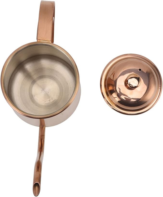650ml Pour Over Coffe Kettle, 304 Stainless Steel Rustproof Pour Over Kettle Drip Coffee Maker, Hanging Ear Coffee Kettle with Lid,Thickened Gooseneck Coffee Kettle for Home, Kitchen
