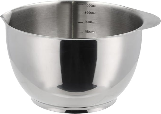 Rosti Precision Craft Mixing Bowl Set of 3 1.5L/2L/3L Elevate Your Culinary Experience Stylish Nesting Bowls for Effortless Cooking and Baking