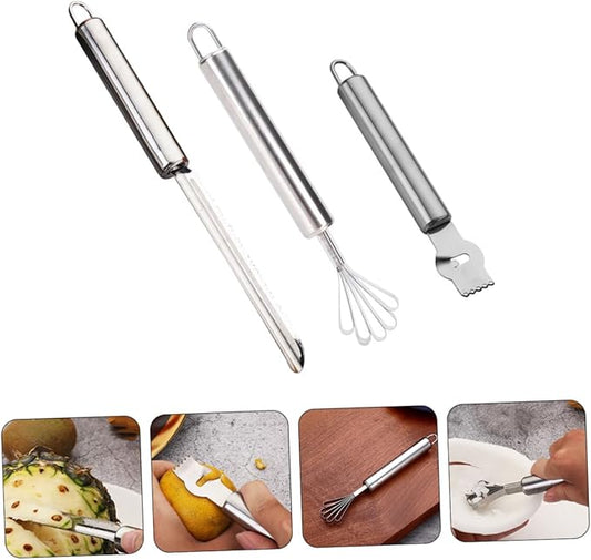 3pcs Manual Fruit Peeler Multi-function Grater Cheese Lemon Zester Stainless Steel Handheld Fruit Vegetable Grater for Kitchen