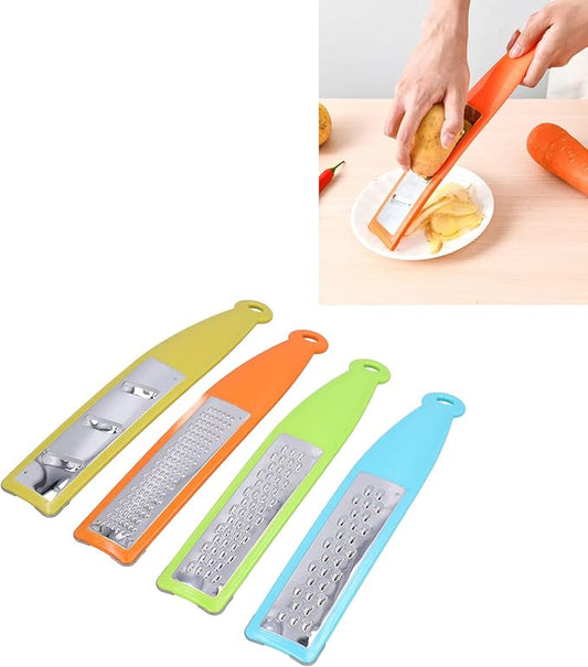 Vegetable Zester Stainless Steel Zester Cheese Grater Food Slice Grater Potato Shredder for Kitchen