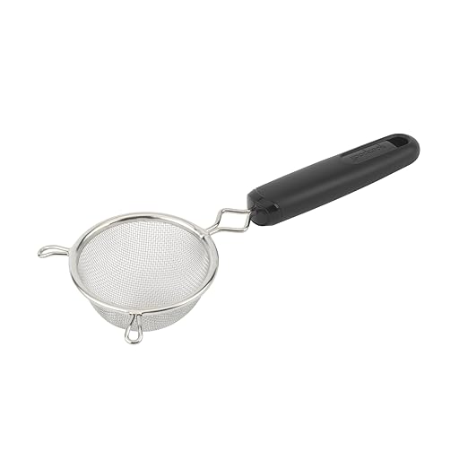 Good Cook Aluminum Mesh Strainer, 3-inch