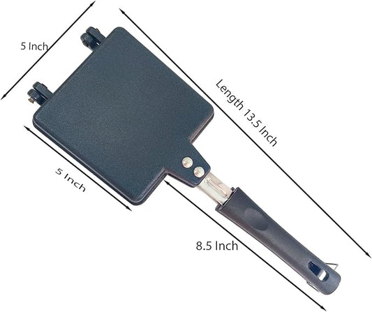 Gas Sandwich Maker for Stove Top Nonstick Sandwich Toaster Portable Sandwich Press for Gas Stove Easy to Use & Clean Perfect for Grilled Sandwiches Toasties & Snacks