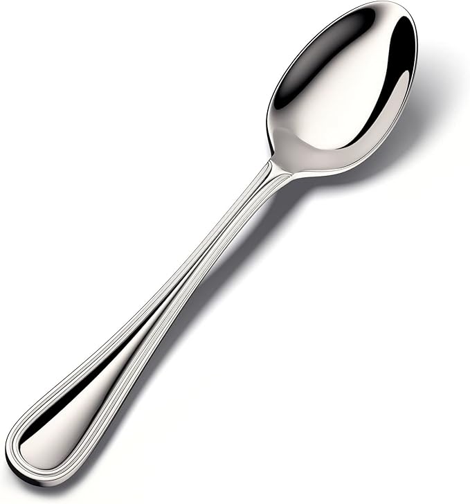 18/10 Stainless Steel Teaspoons,6.3-Inch,Set of 12,Heavy Duty and Dishwasher Safe
