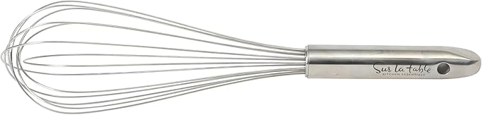 Sur La Table Kitchen Essential Steelhaus 1 Piece 12" Stainlees Steel Balloon Whisk