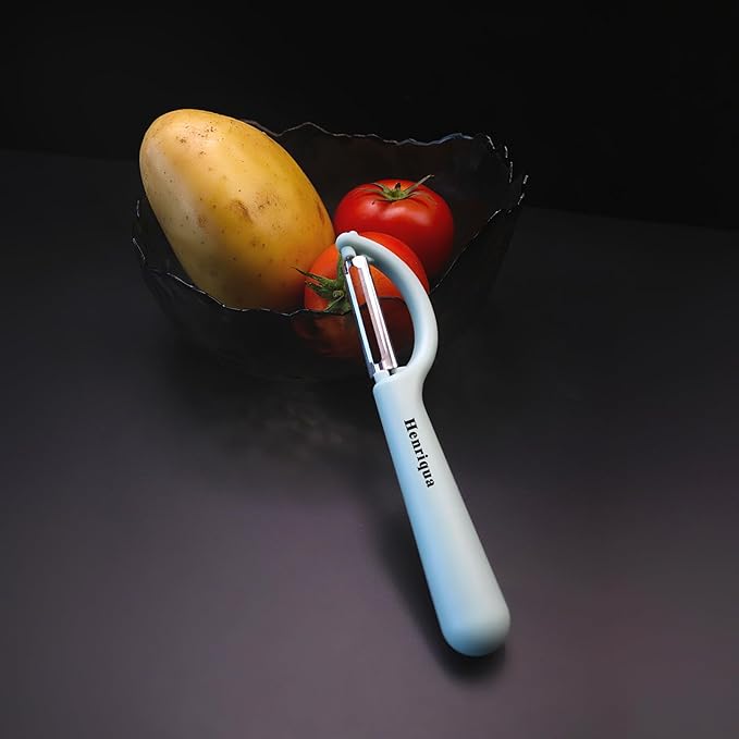 Vegetable Potato Peelers 3 Piece Set, I and Y Carrot Peeler, Stainless Steel Julienne Peeler,for Apple Fruit Carrot Zucchini Cucumber Potatoes PP Non-Slip Handle
