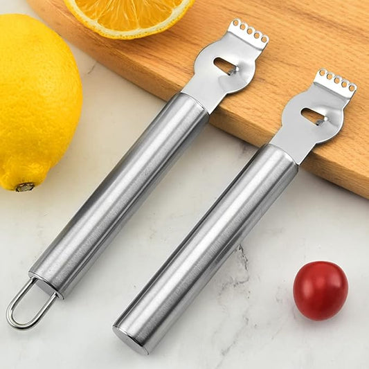 3PCS Stainless Steel Lemon Grater Set Multi-Purpose Kitchen Gadget for Zesting Peeling Fruits Vegetables Ergonomic Design for Easy Handling