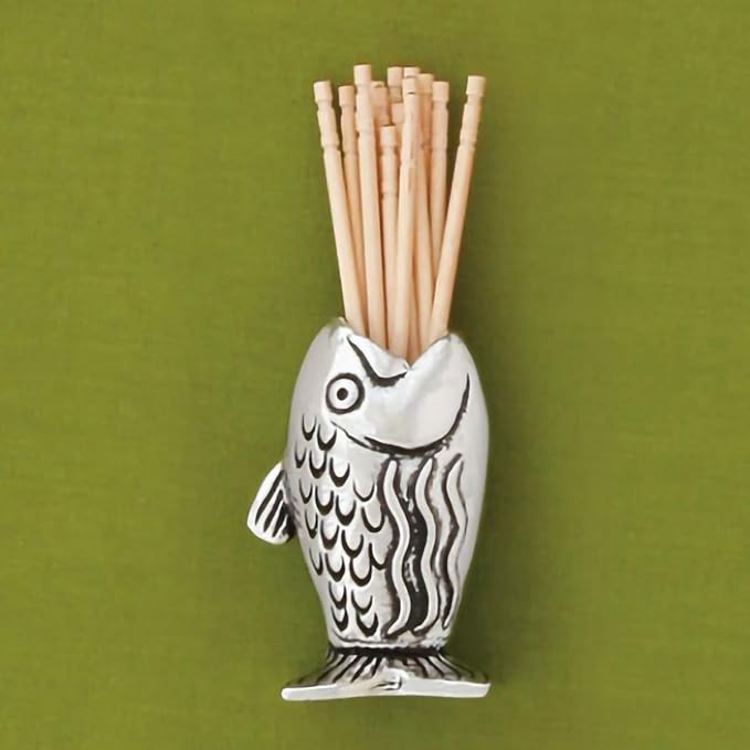 Basic Spirit Décor Toothpick Holder - Fish - Toothpick Storage Gift, Unique Home Design Decoration For Home Kitchen Restourant