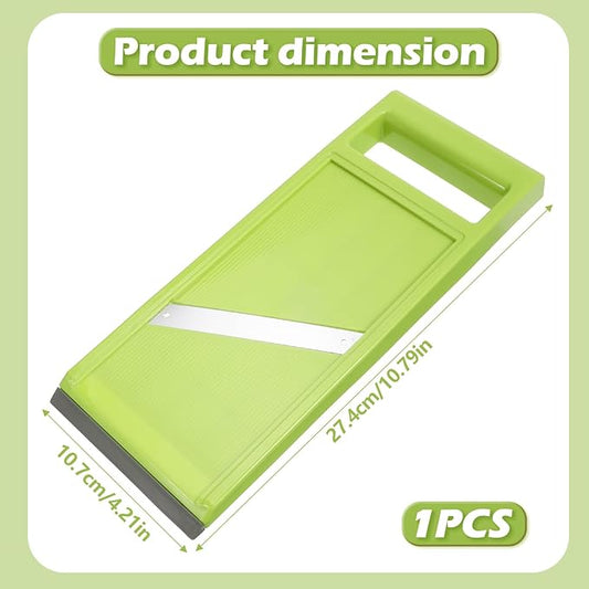 Handheld Mandoline Slicer,Stainless Steel Handheld Potato Slicer,Portable Vegetable Chip Maker for Vegetable Fruits Potato Cheese Cucumber Carrot,Quick Uniform Slice