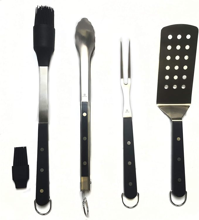 WÜSTHOF 4-Piece BBQ Chef's Tools Set