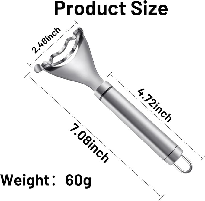 2PCS Corn Peeler, Magic Corn Stripper for Corn on the Cob Remover Tool,Stainless Steel Corn Planer Cutter Thresher Peeler, Corn Thresher with Hand Protect